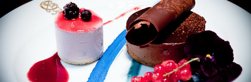 Postre casero de la casa